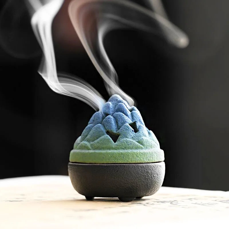 Miniature Bosshan Ceramic Incense Burner