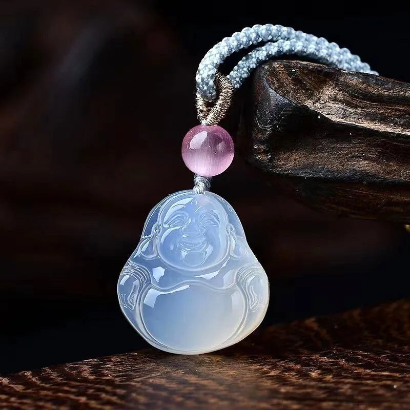 Smiling Maitreya Buddha Pendant - Attract Positivity and Confidenc