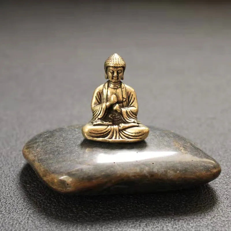 Tathagata Buddha Handheld Antique