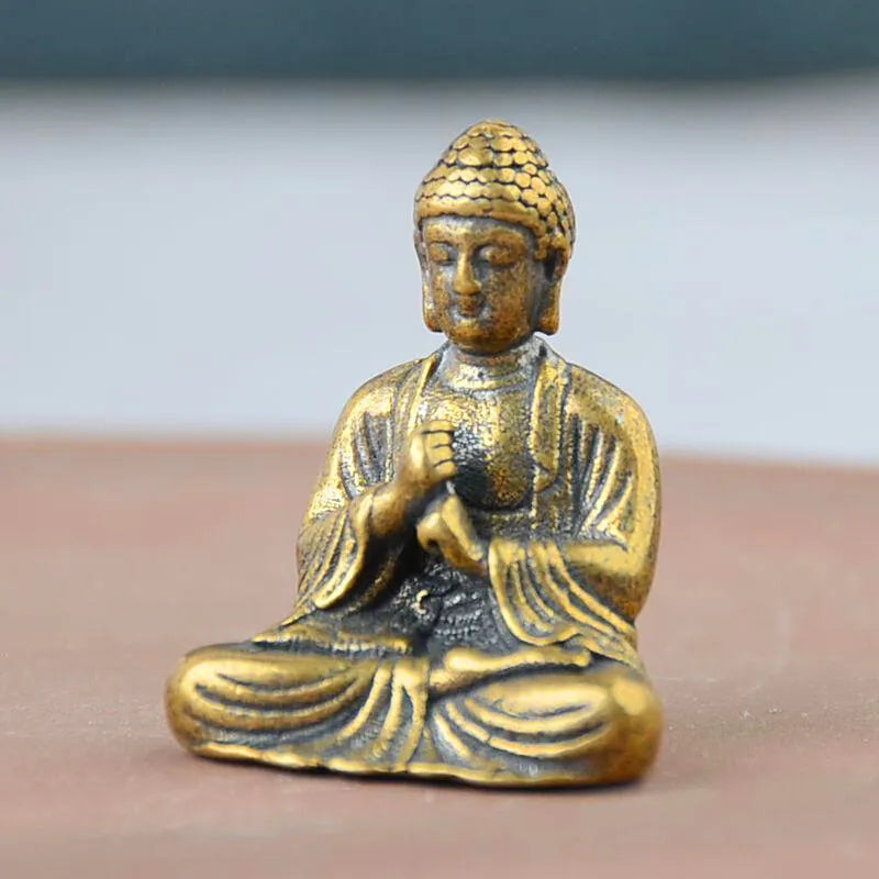 Tathagata Buddha Handheld Antique