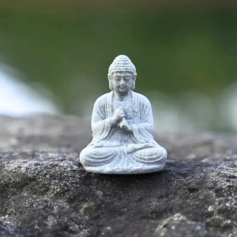 Buddha Figurine Landscape Decor