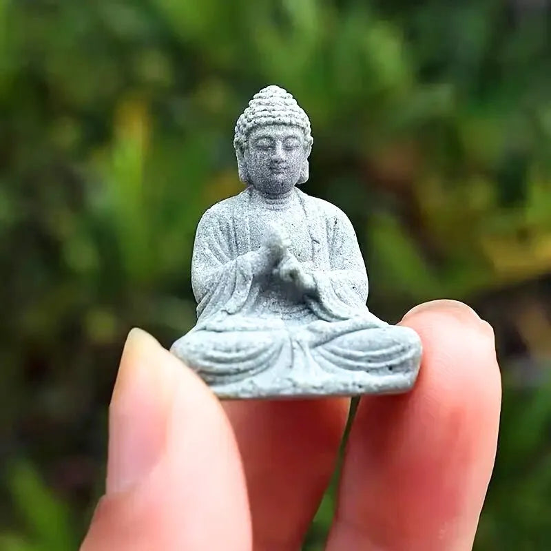 Buddha Figurine Landscape Decor