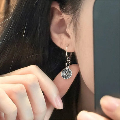 Chinese Style Retro Mountain Ghost Brand Earrings
