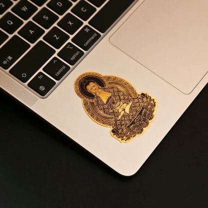 Zodiac Guardian Deity Metal Phone Sticker