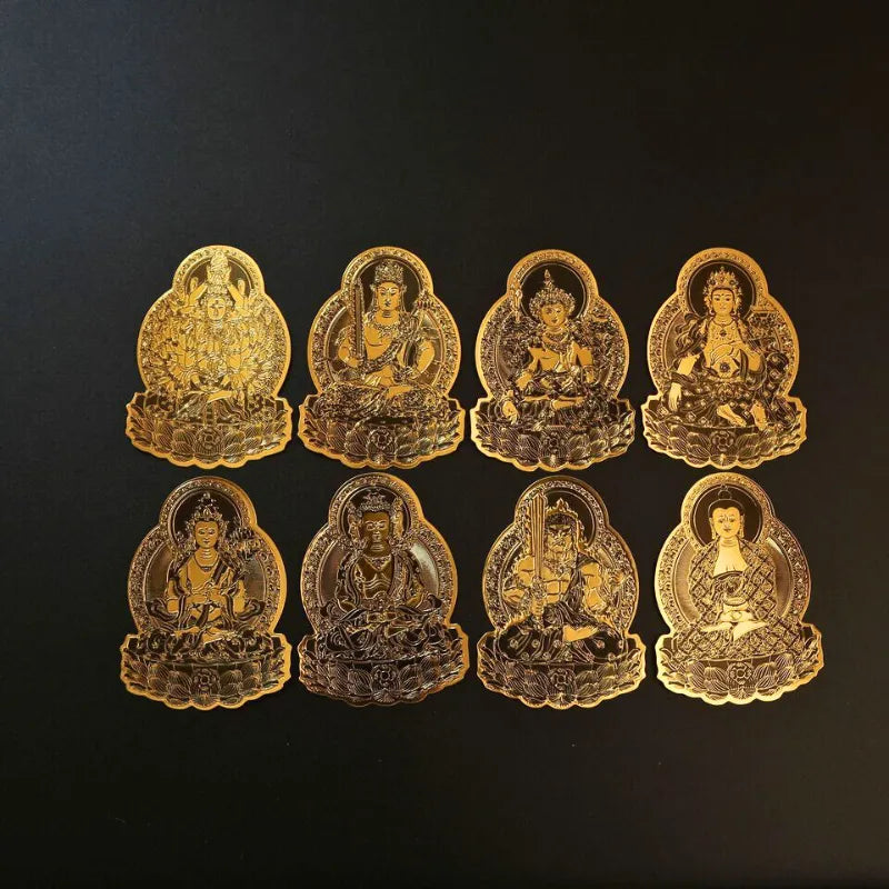 Zodiac Guardian Deity Metal Phone Sticker