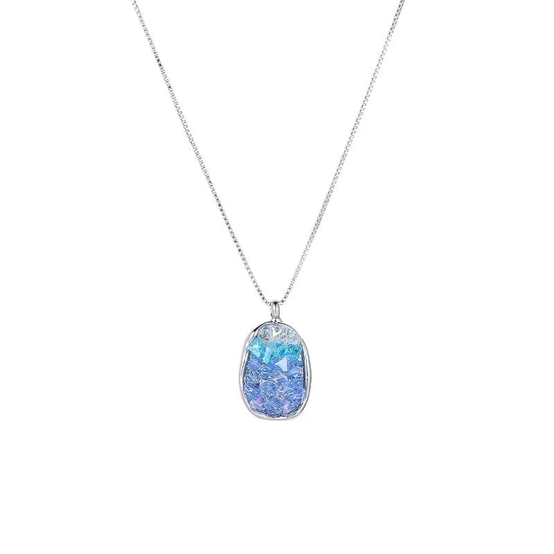 Gradient Crystal Necklace - For Healing and Balance