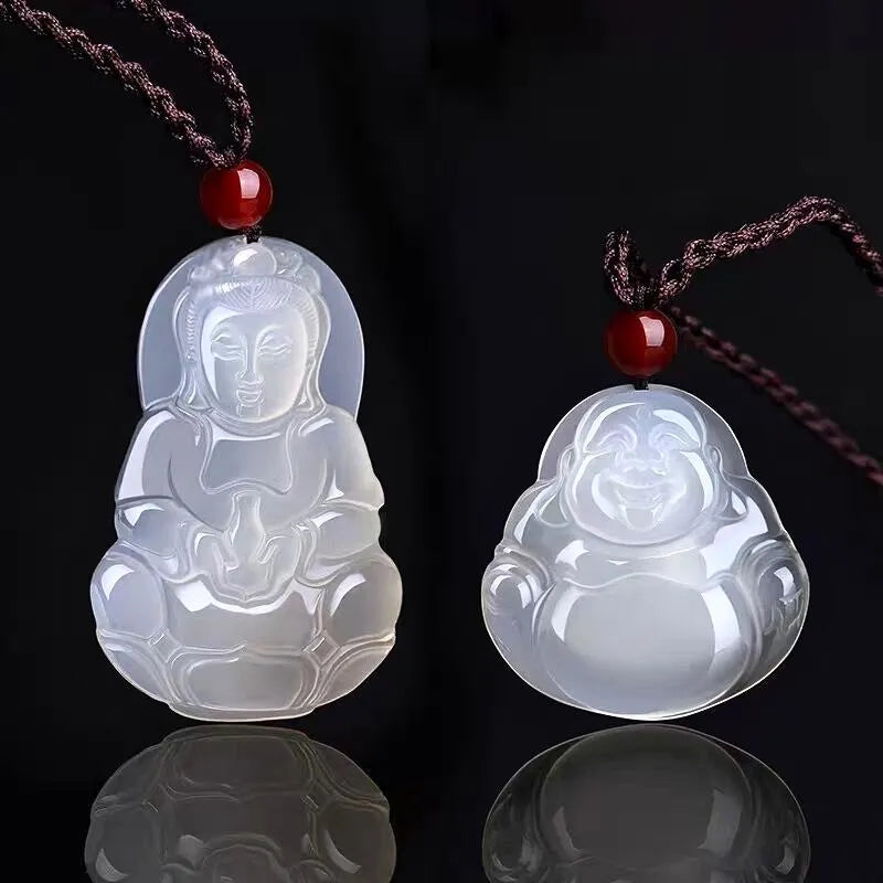 Smiling Maitreya Buddha Pendant - Attract Positivity and Confidenc