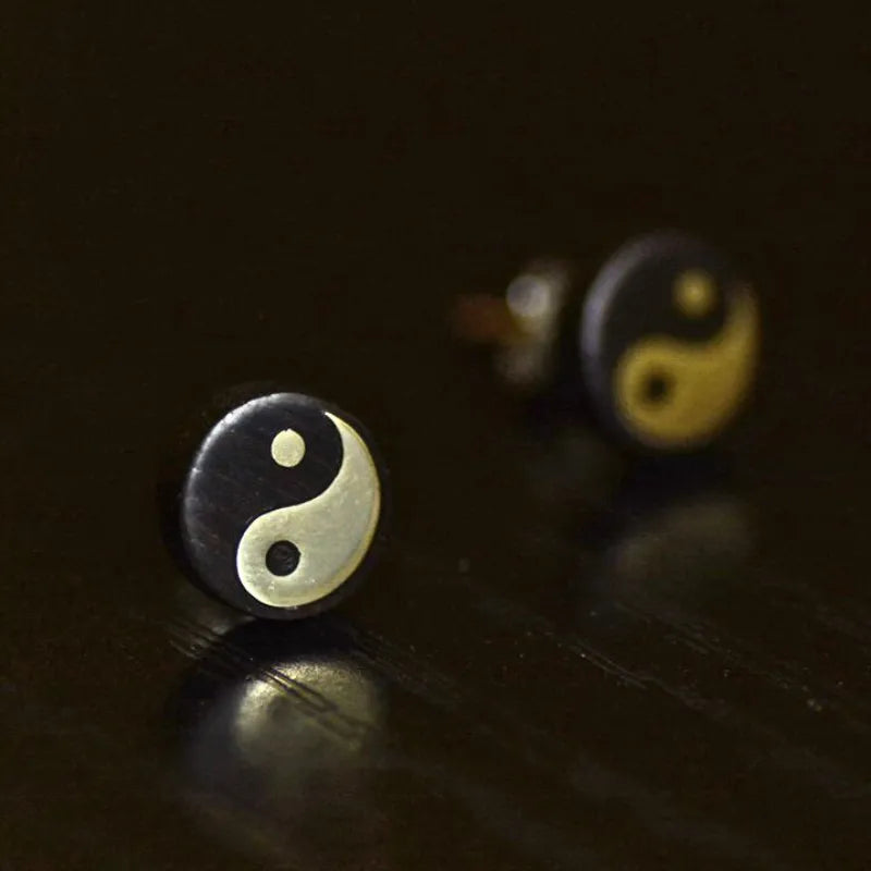 Tai Chi Earrings - Embodying Harmony and Balance