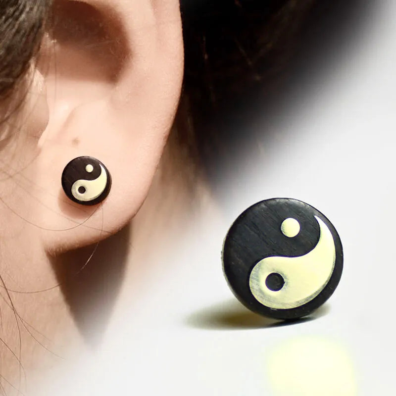 Tai Chi Earrings - Embodying Harmony and Balance