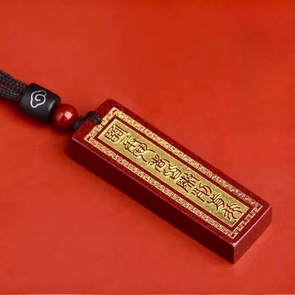 Taoist Nine Character Mantra Pendant - For Protection and Blessing