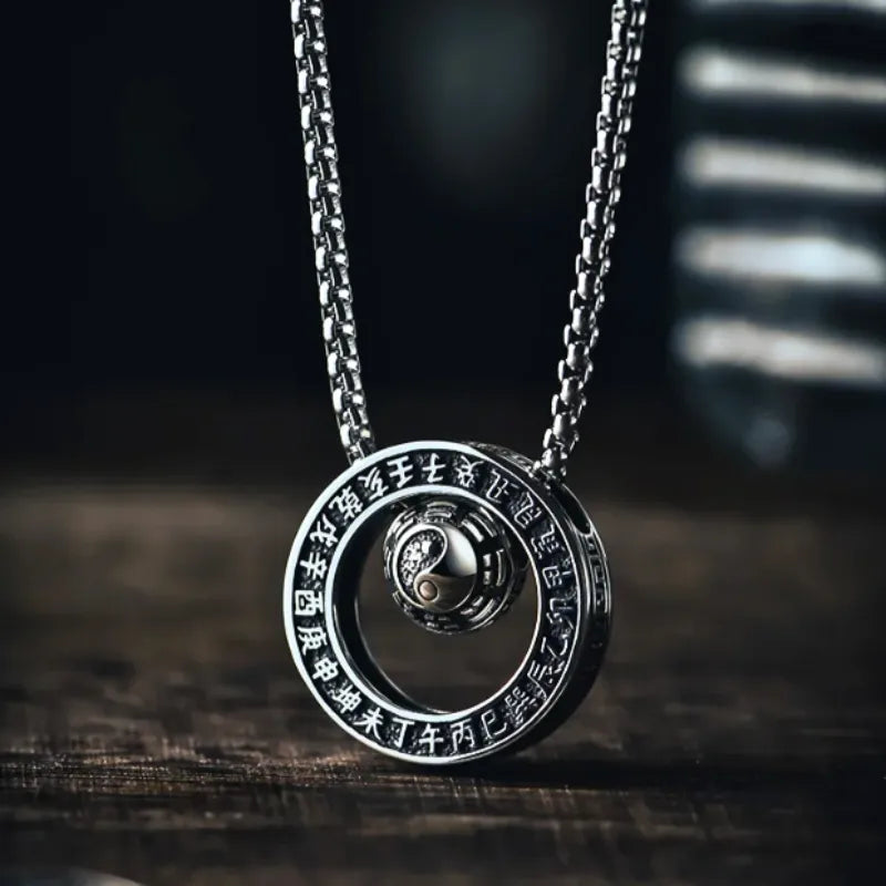 Taoist Tai Chi Bagua Natural Harmony Pendant Necklace