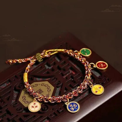 Tibetan Five-Color Rope Birth Year Bracelet