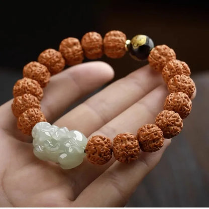 Vajra Bodhi Seed Birth Buddha Bracelet - For Protection & Smooth Sailing